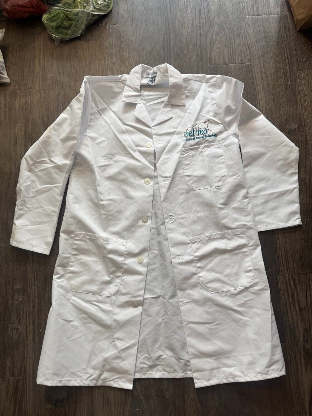 Bel-Rea vet tech school lab coat